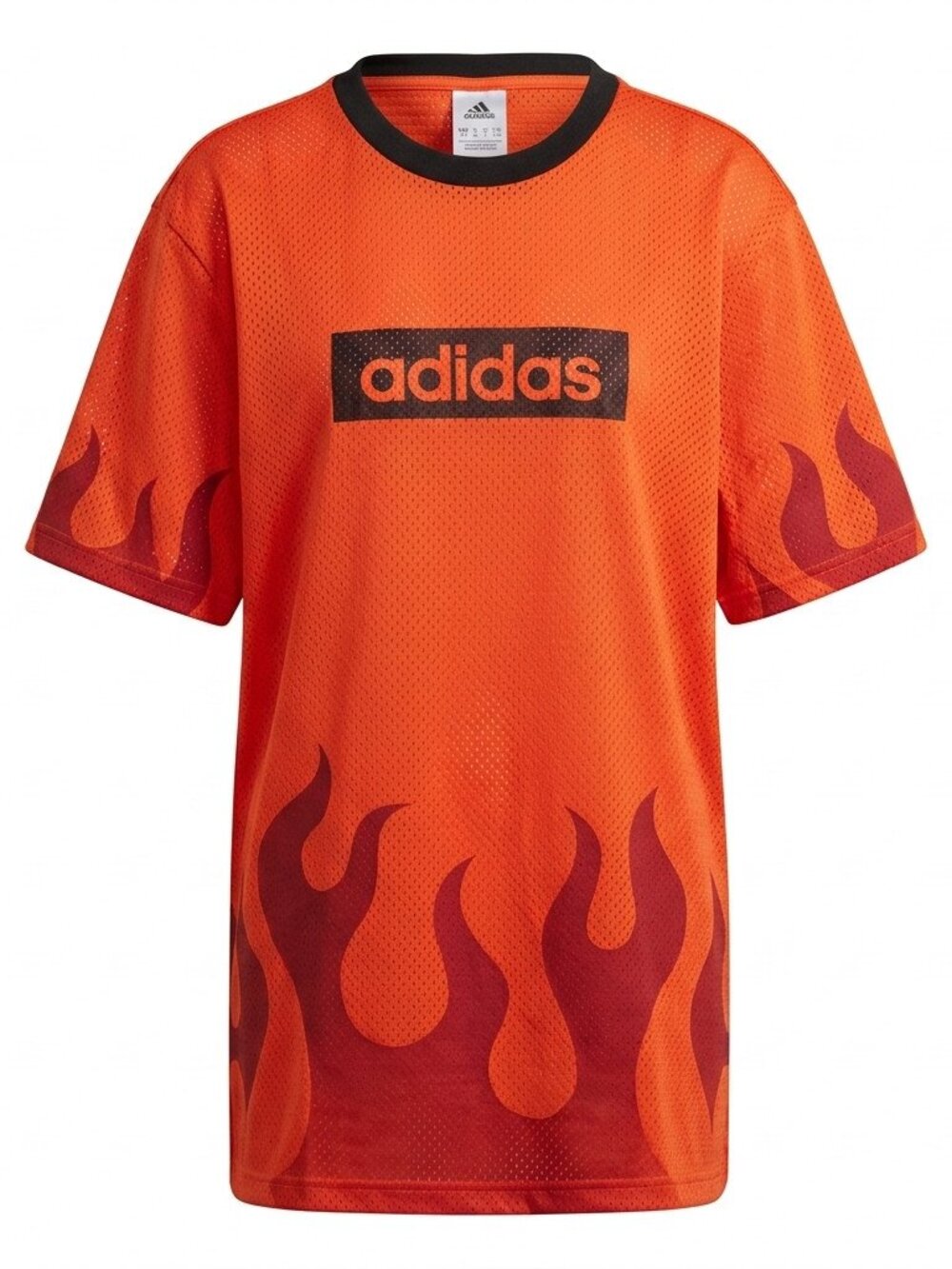 Adidas Originals Flames Hockey Dress Womens XS Semi Impact Orange JX7601 NWT